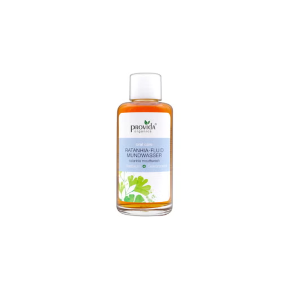 Provida organics Koncentrerad Rhatany munskölj, 100 ml
