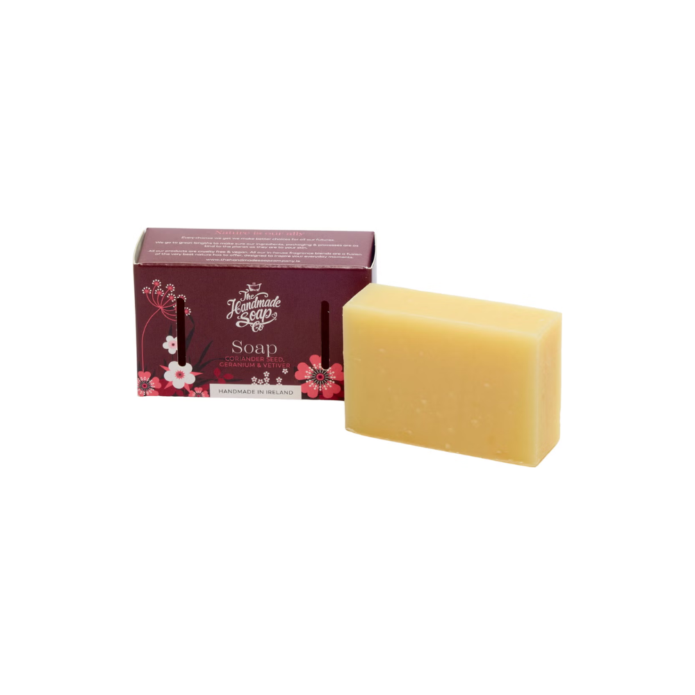 The handmade soap company Savon, graines de coriandre, géranium et vétiver (100 g)