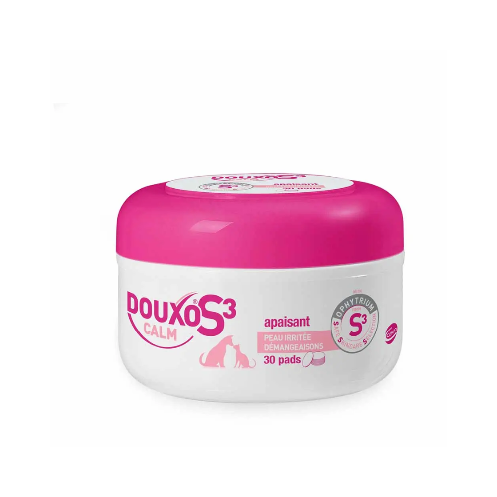 Ceva Douxo S3 Calm Pads for rensing og beroligelse 30 stk.