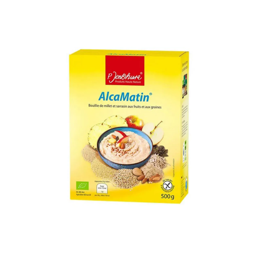 P.Jentschura AlcaMatin Millet and Buckwheat Porridge with Fruit and Seeds 500g