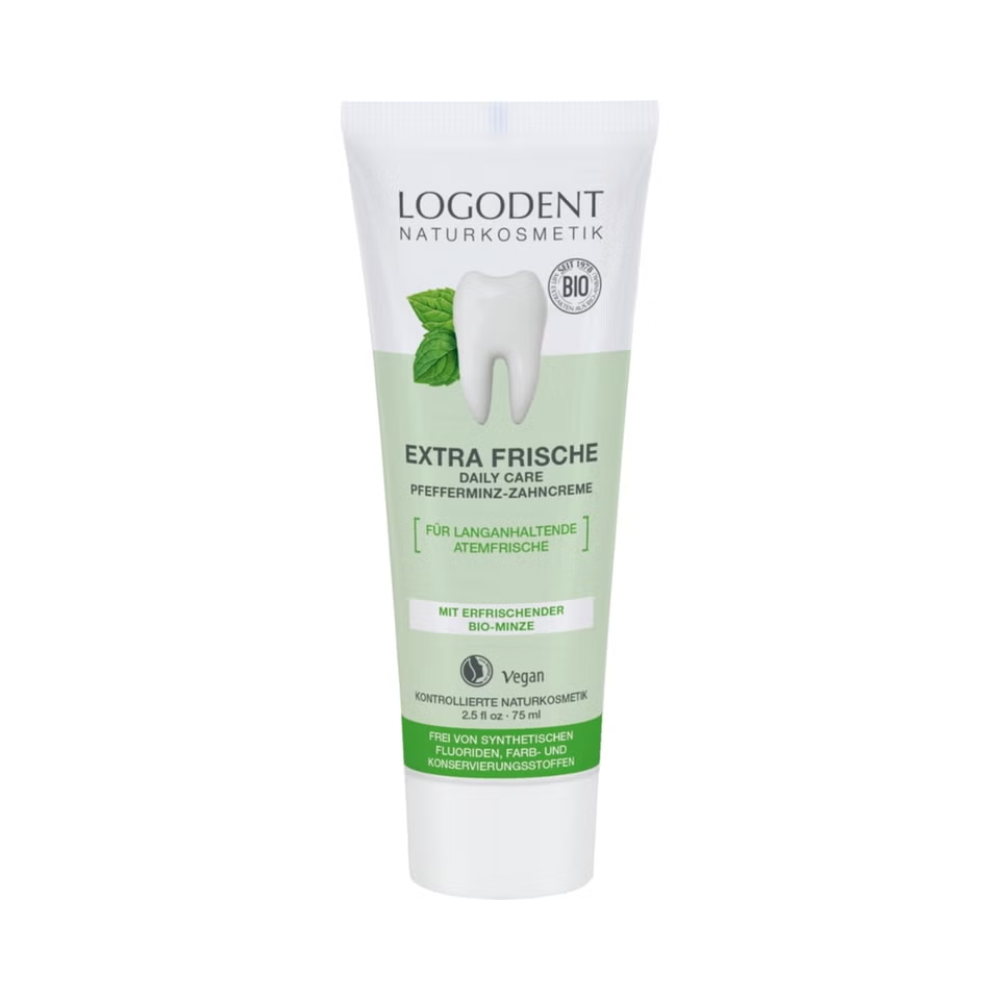 Logona Daily Care Pebermyntetandpasta 75ml