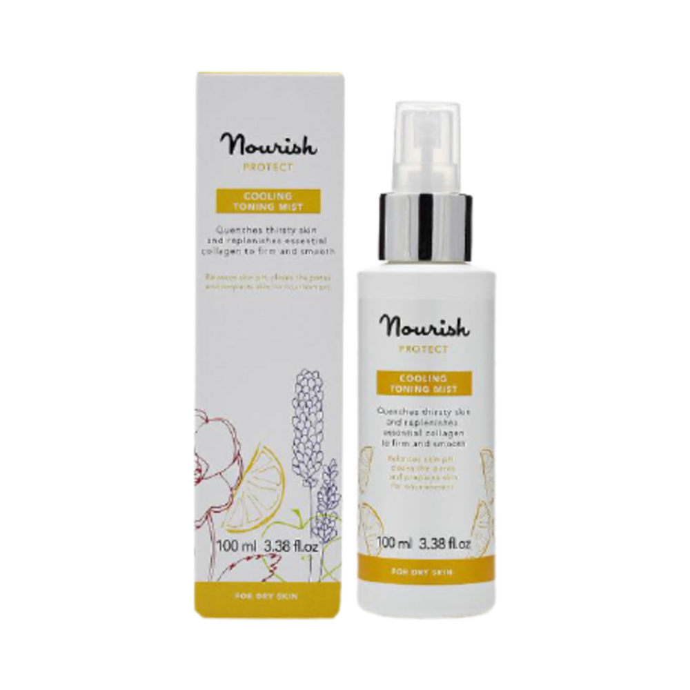 Nourish London Beskyttende forfriskende tonerspray, 100 ml