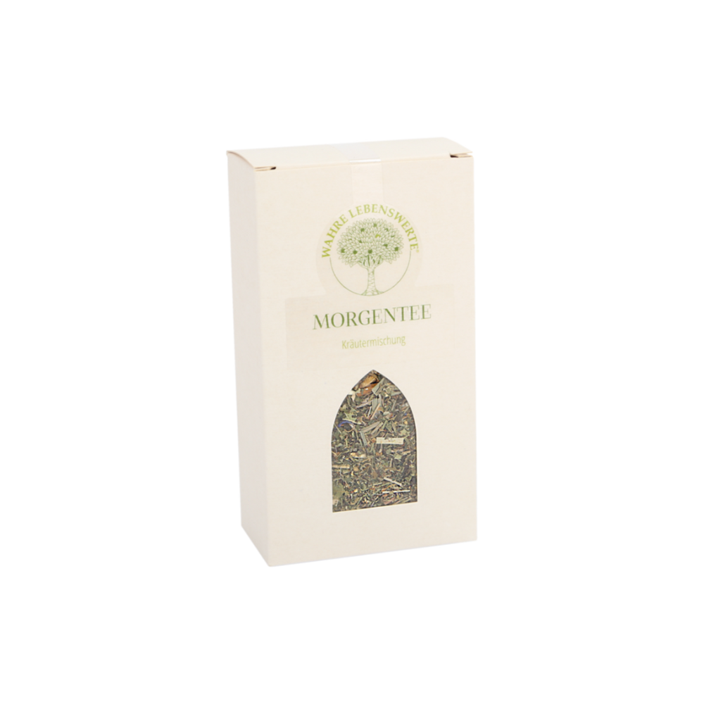 Wahre Lebenswerte Ceai de plante organic de dimineață, 70 g