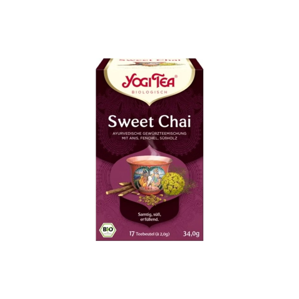 Yogi Tea Ceai de plante Chai dulce organic, 34 g