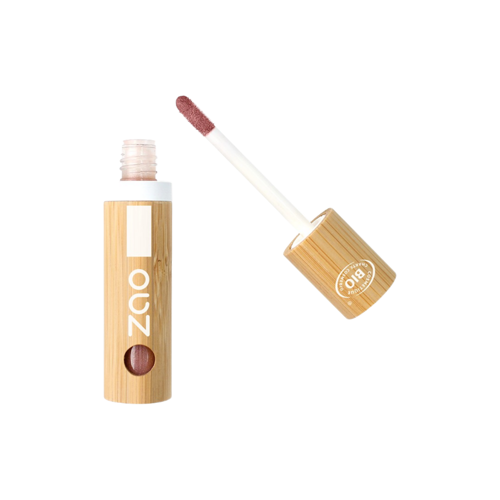Zao Make Up Lipgloss, 015 Glam Brown (3,80 ml)
