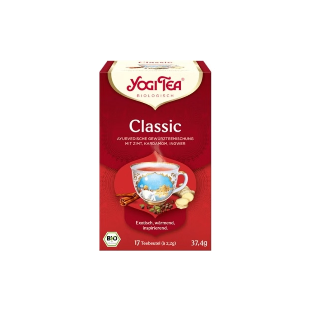Yogi Tea Ceai de plante organic „Classic”, 17 pliculețe (17 g)