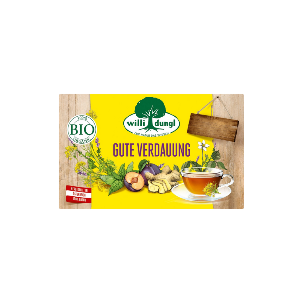Willi Dungl Ceai de plante organic Buona Digestie, 40 g