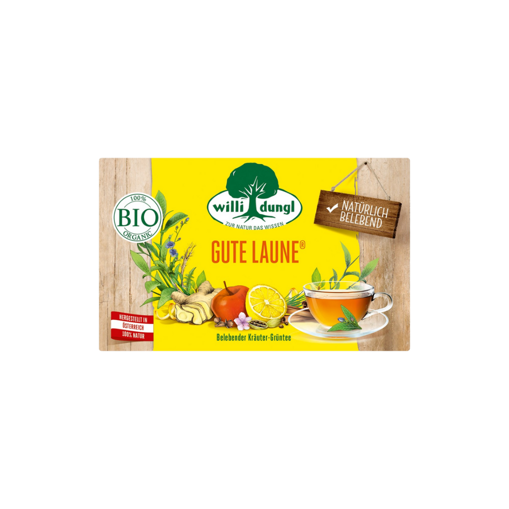 Willi Dungl Ceai de plante organic pentru bună dispoziție, 40 g