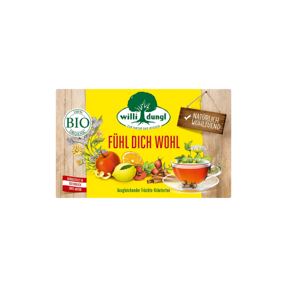 Willi Dungl Ceai de plante organic pentru wellness, 55 g