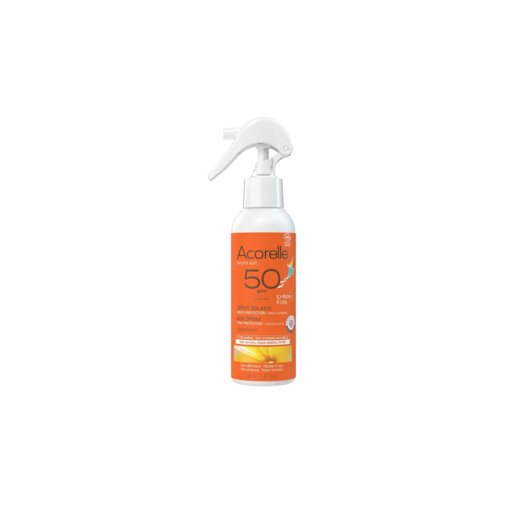 Acorelle Spray Solar Infantil Certificado Ecológico SPF50 150ml