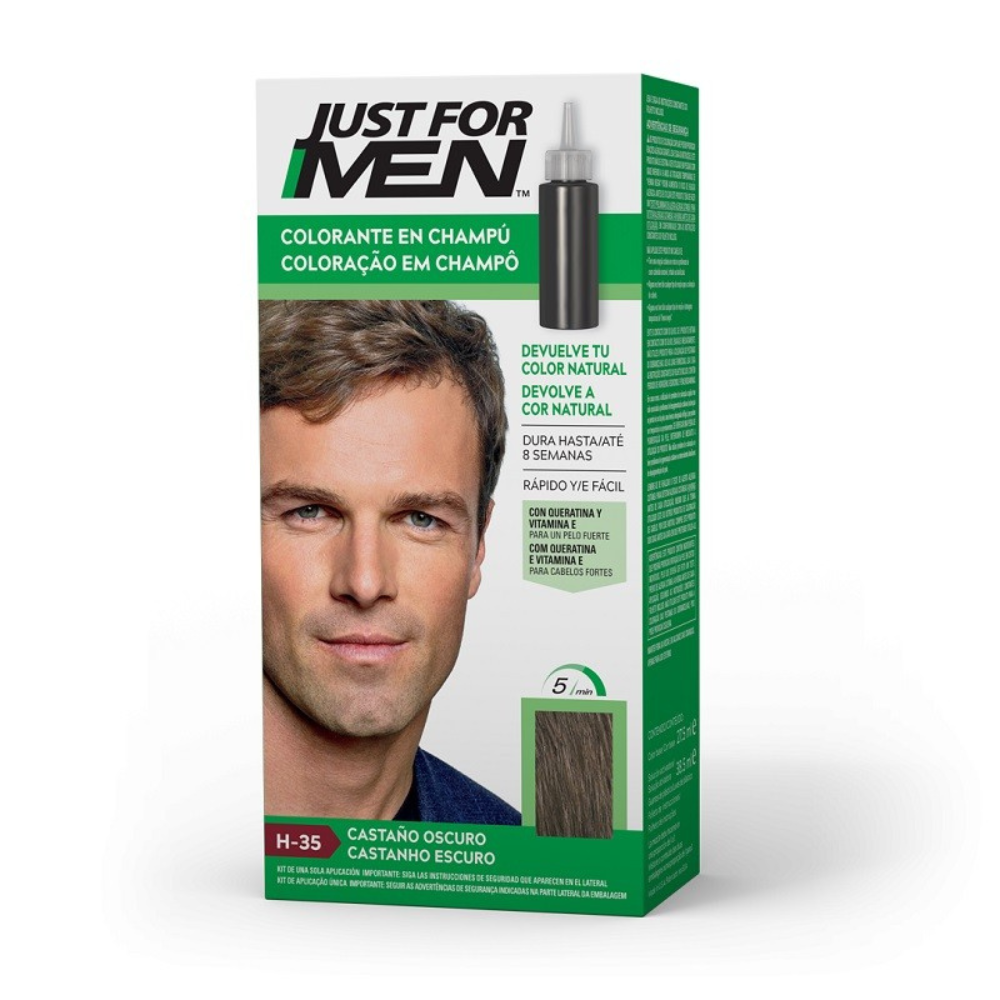 Just For Men Dark Brown Color Shampoo