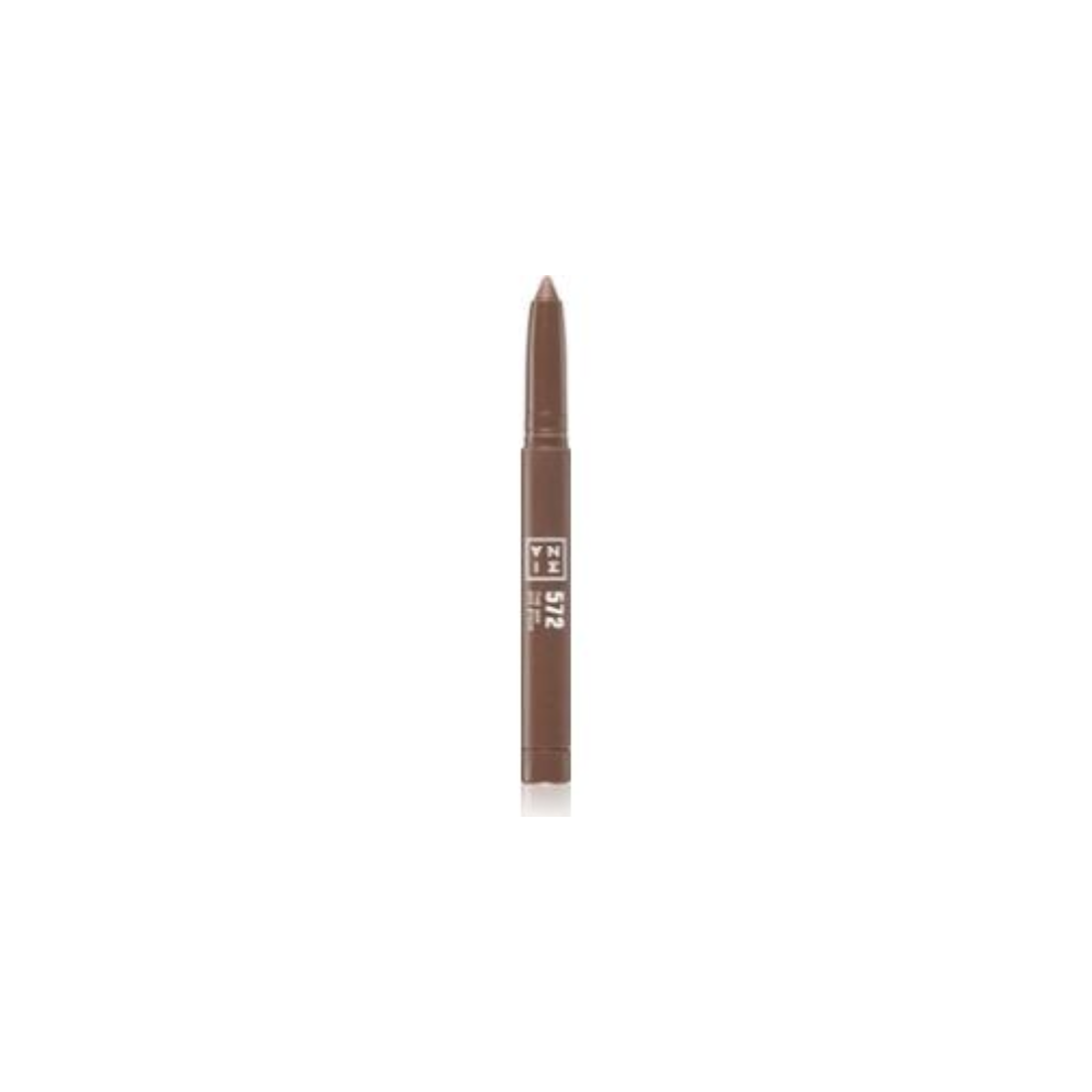3INA Der 24H Stick langanhaltender Lidschattenstift Farbe 572 – Kaltbraun 1,4 g