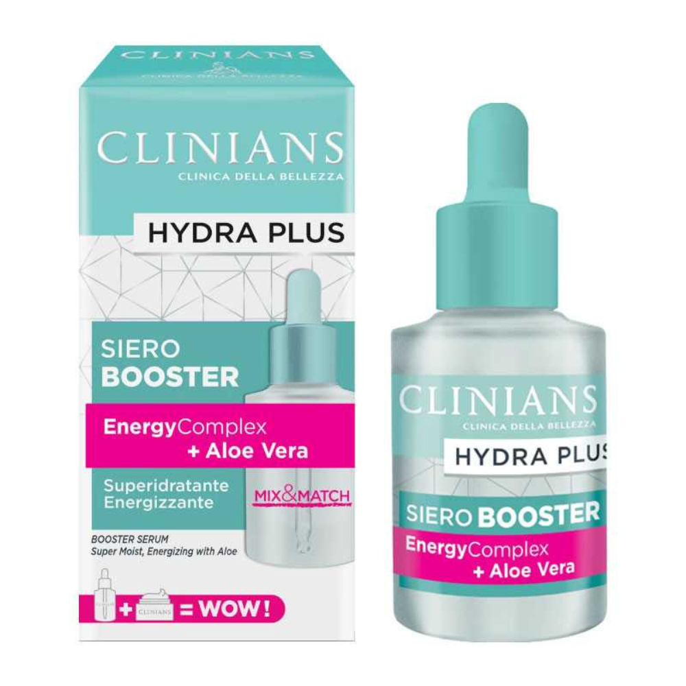 Clinians Hydra Plus Superåterfuktande och energigivande boosterserum, 30 ml