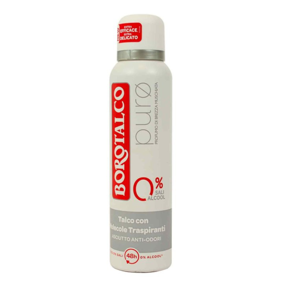 Borotalco Spray deodorant Pure Musky Breeze 150 ml