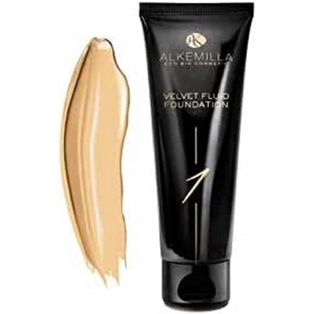 Alkemilla eco bio cosmetic Velvet Fluid foundation 01 (30 ml)