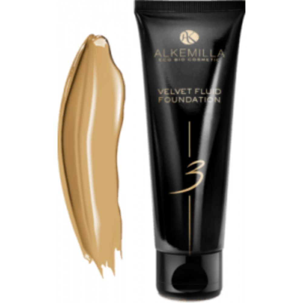 Alkemilla eco bio cosmetic Velvet Fluid foundation 03 (30 ml)