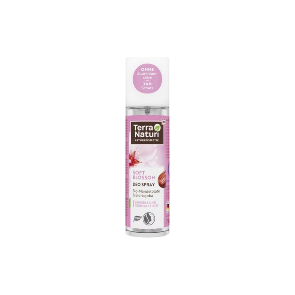 Terra naturi Soft Blossom - Deodorantspray, 75 ml
