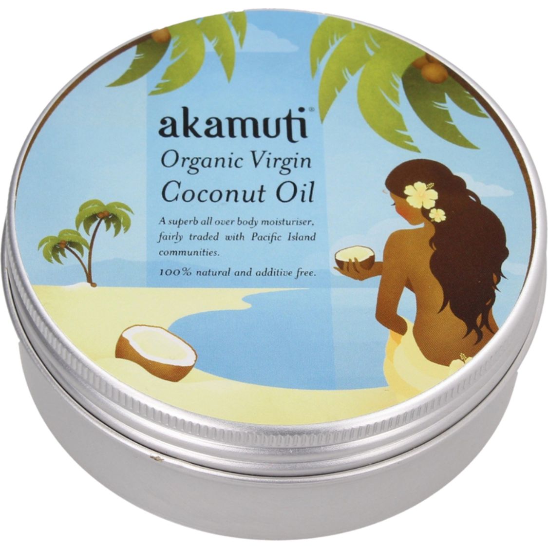 Akamuti Akamuti Huile de coco biologique et équitable 175 g
