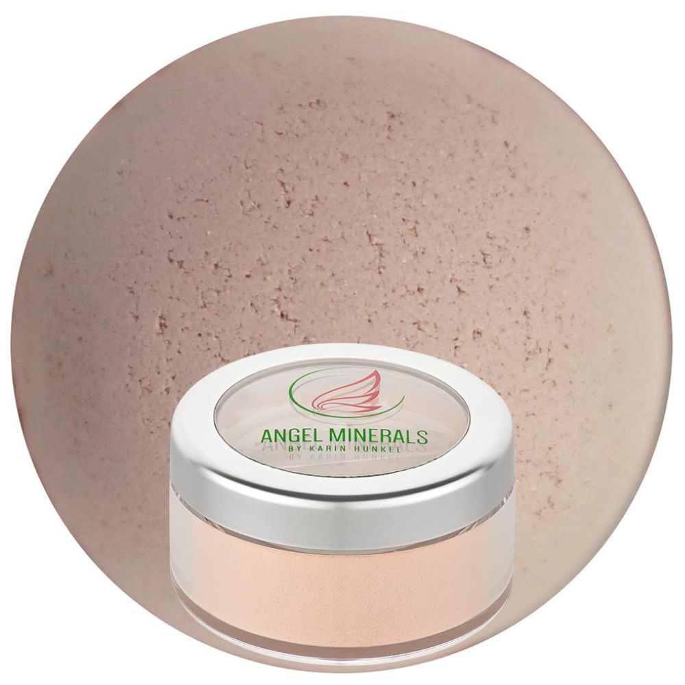 Angel minerals Podkład w proszku Anti Shine Rose French Powder Foundation w rozmiarze Minisize (2 g)
