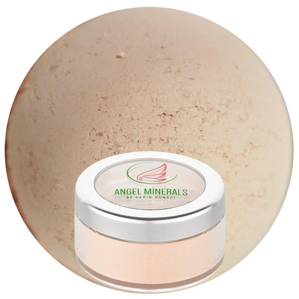 Angel minerals Puder podkładowy French Powder Foundation Minisize Cool Rose (2 g)