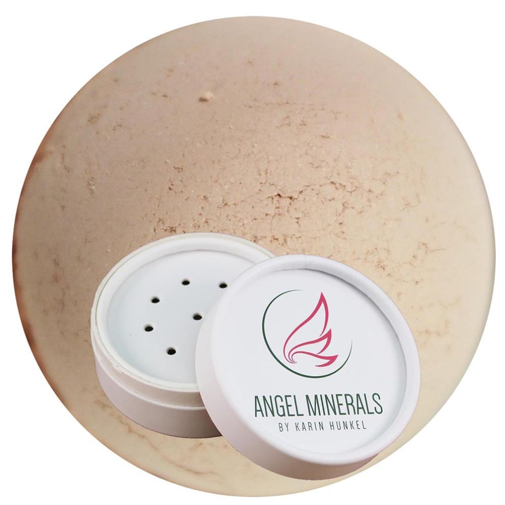 Angel minerals Podkład w proszku French Intense Rosequarz (5g)