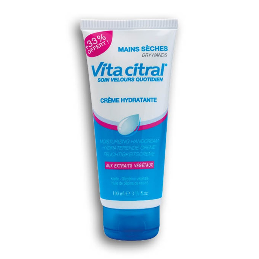 VitaCitral Dry Hands Velvet Care Quotiden 100ml + 33 % tilbys