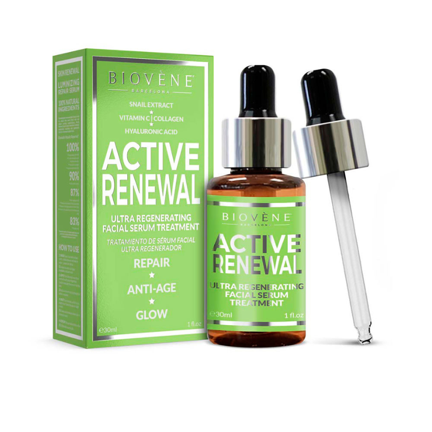 Biovene Ultra Regenerating Active Renewal Facial Serum Treatment 30ml