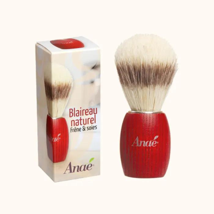 Shaving brush Anae in natural silk beech