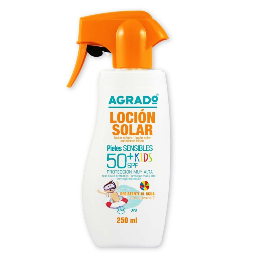Agrado Loción solar infantil spf50