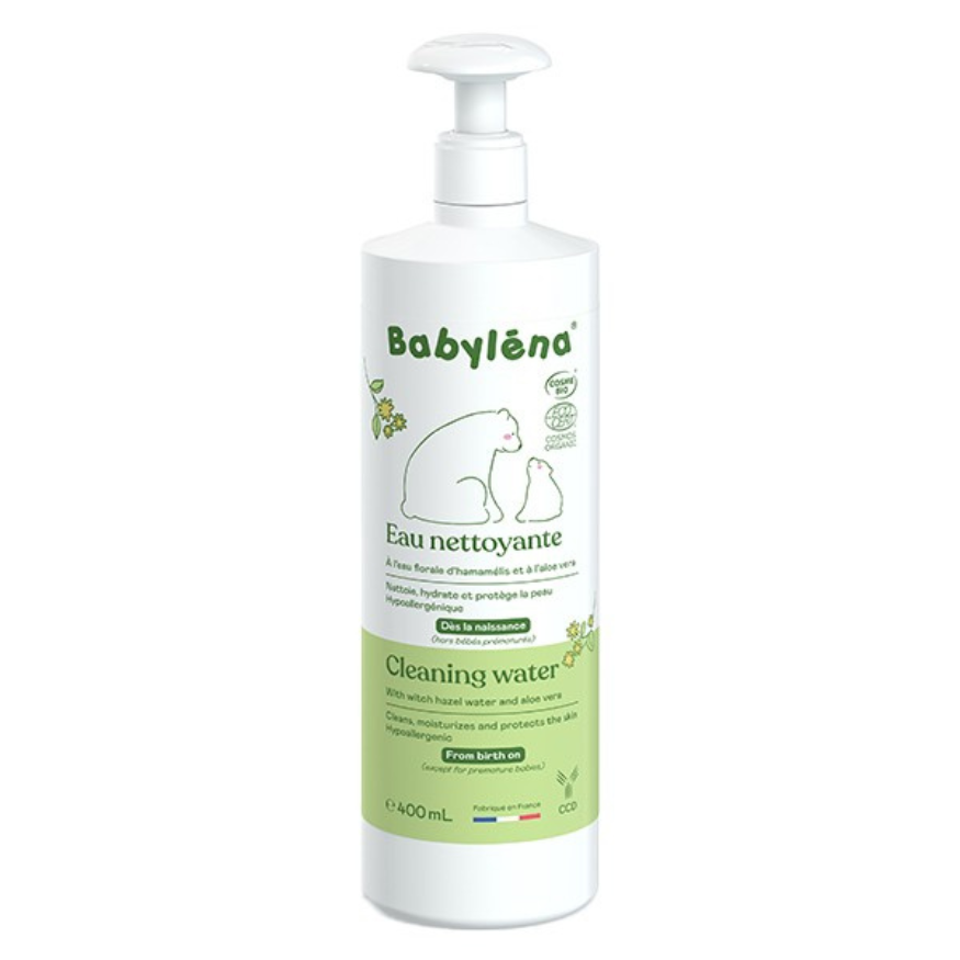 Babylena Organic Cleansing Water Sensitiv hud från födseln 400ml
