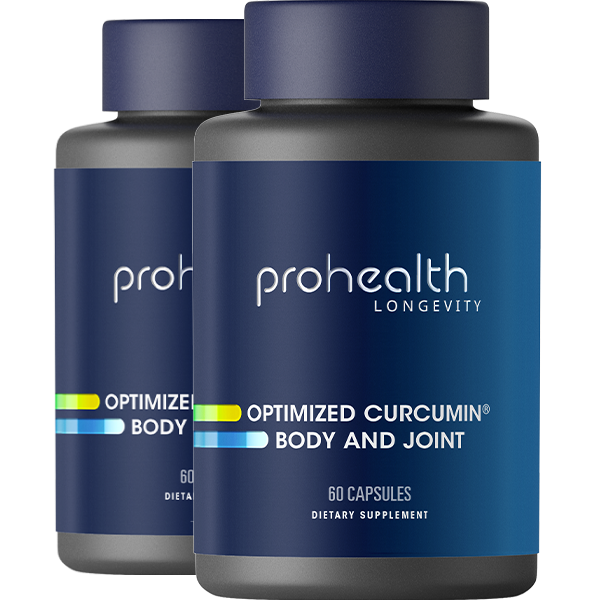 Optimized Curcumin for Body and Joint - 60 capsules - 2 pack | ProHealth