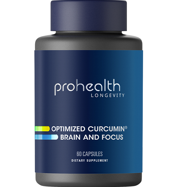 Optimized Curcumin for Brain and Focus® - 60 capsules | ProHealth