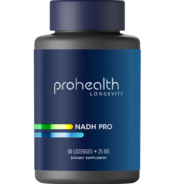NADH Pro - 25 mg, 60 Lozenges | ProHealth