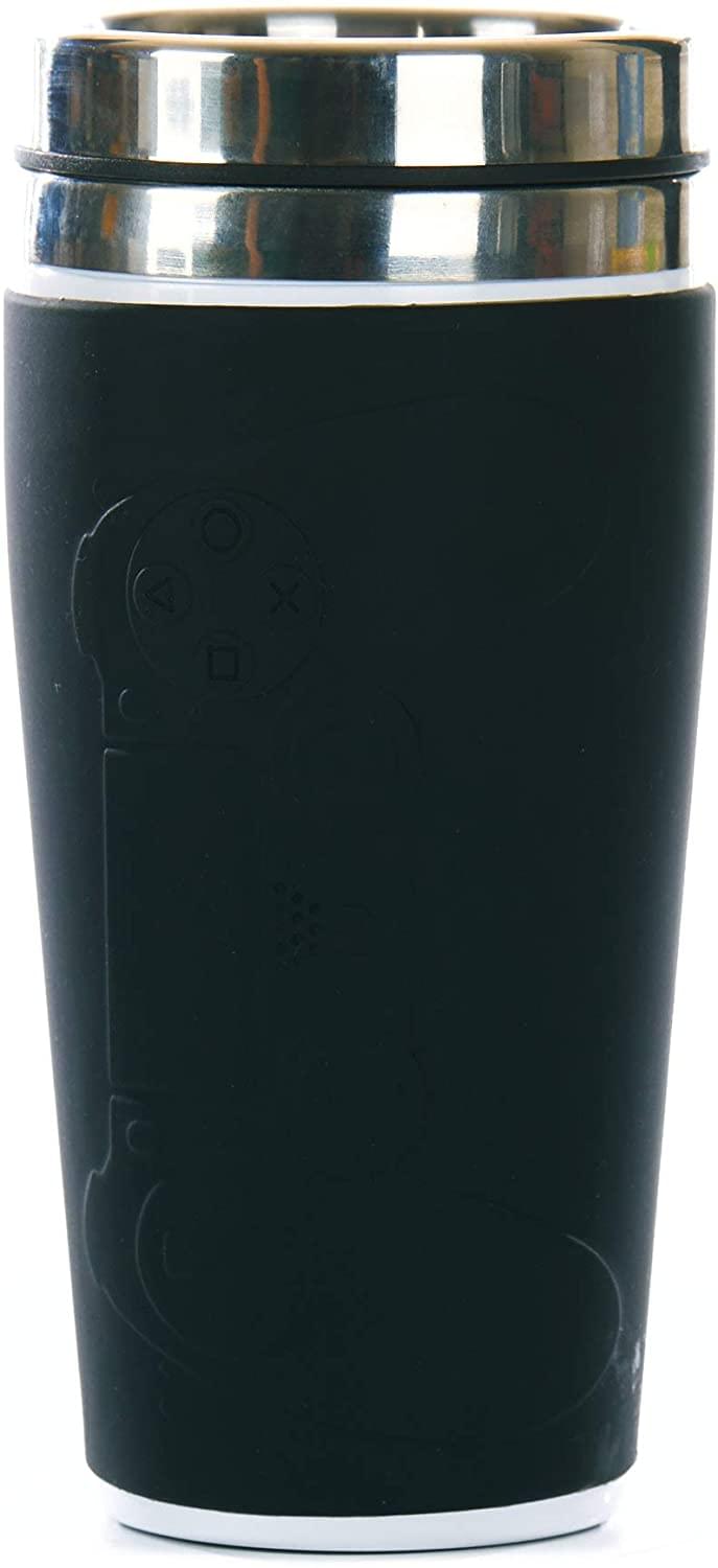 PlatyStation Controller 14oz Thermal Travel Mug w- Gadget Decals