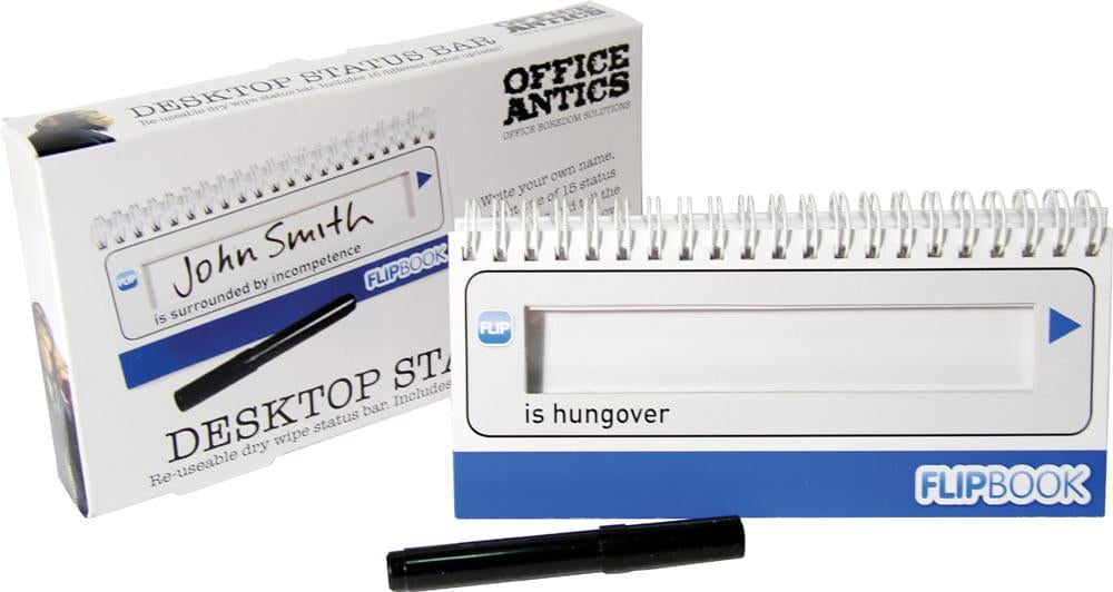 Desktop Office Jokes Status Bar