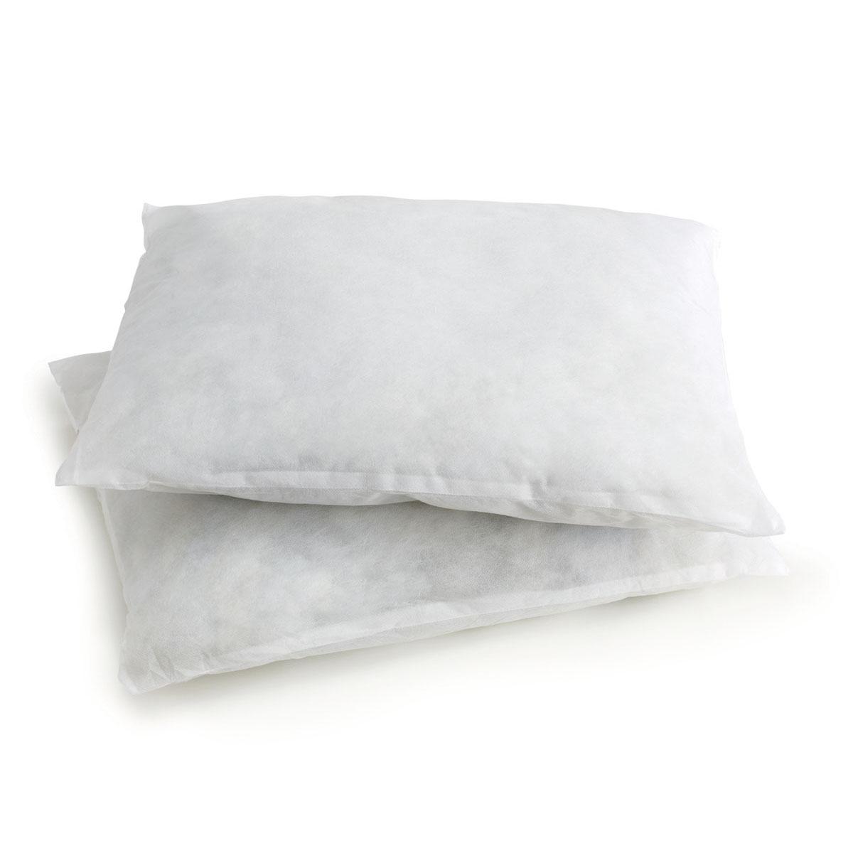 ComfortMed Disposable Pillows,White 16" x 22", Light Weight, Case