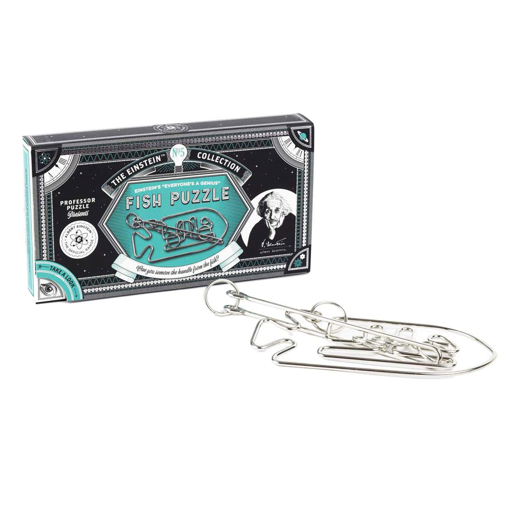 Einstein The Fish Puzzle 3D Brain Teaser Puzzle