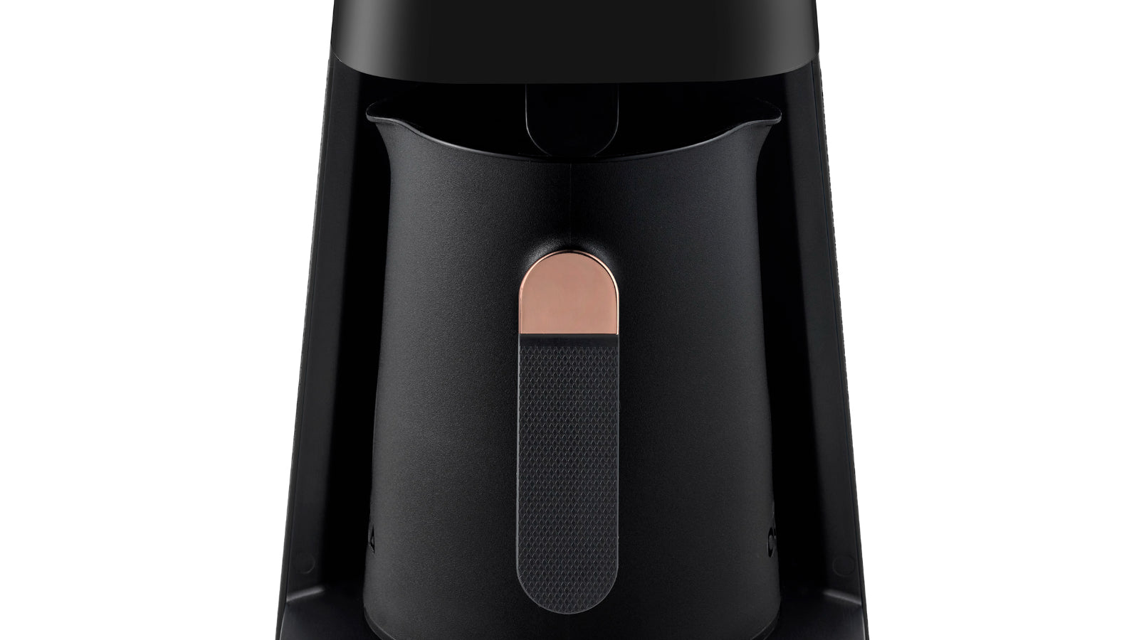 Arzum Okka Jet Automatic Turkish Coffee Maker, 5 cups: Turkish coffee maker Black with Gold trim