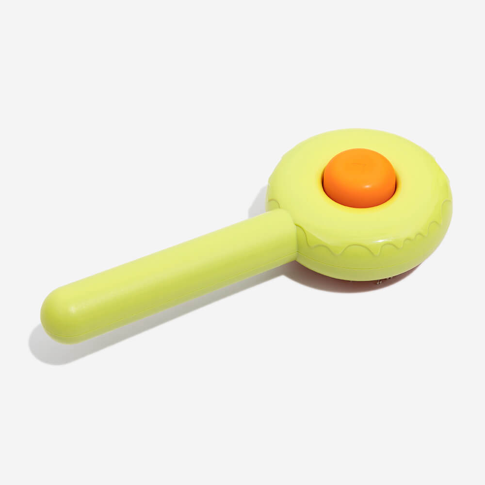 Pet Brush - Donut, Green