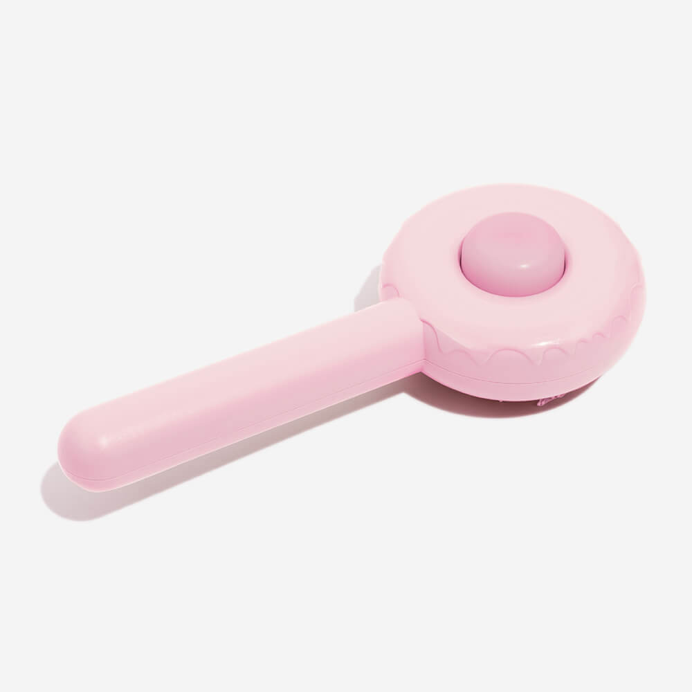 Pet Brush - Donut, Pink