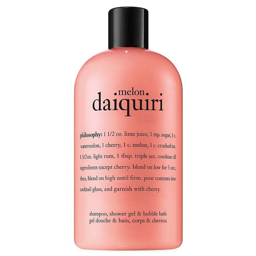 Melon Daiquiri Shampoo, Shower Gel And Bubble Bath - 16.0oz