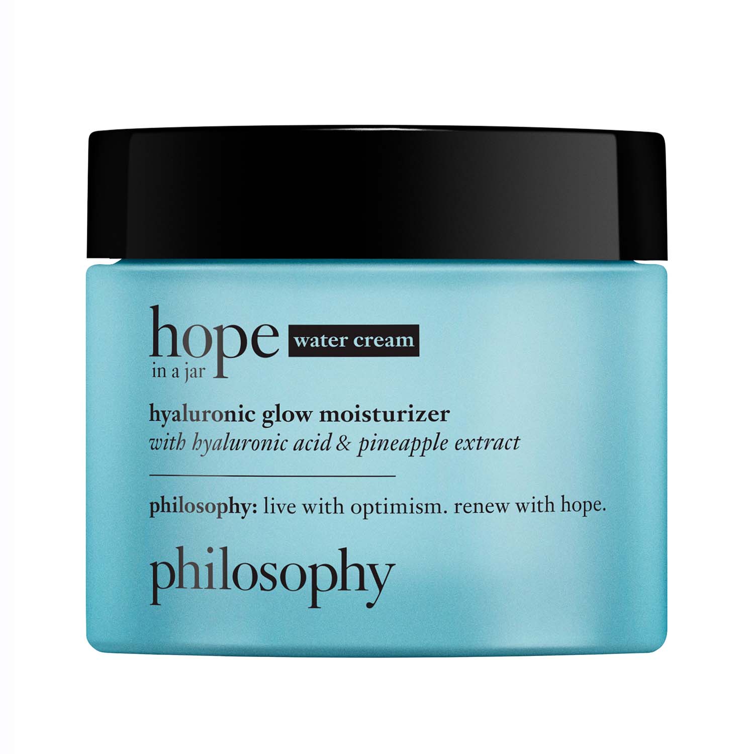 Hope In A Jar Hyaluronic Glow Moisturizer Jar