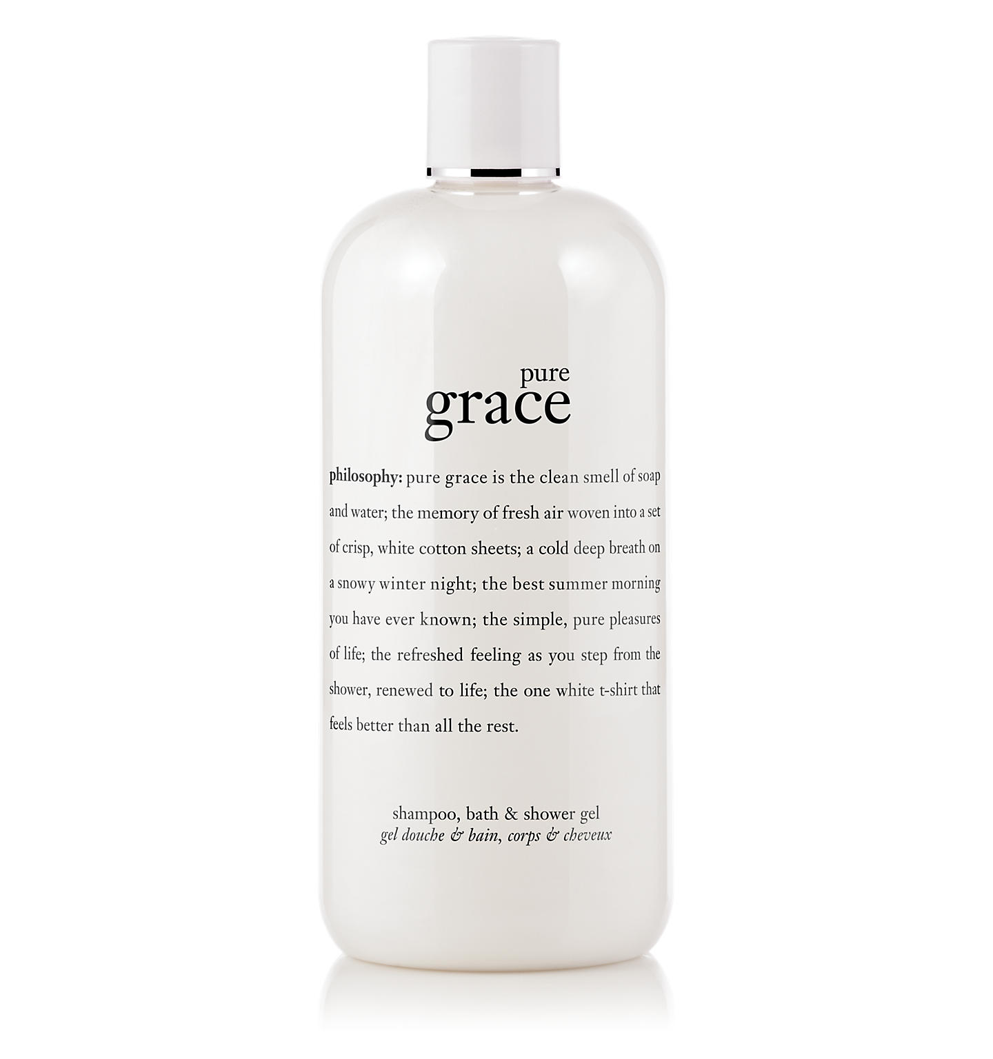 pure grace 3-in-1 shampoo, shower gel and bubble bath