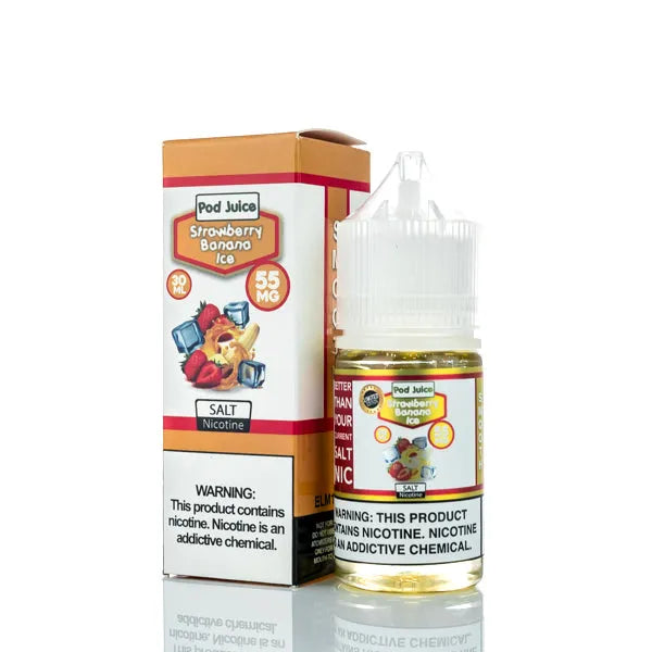 Pod Juice Smooth Salt - Strawberry Banana Freeze - 30ml
