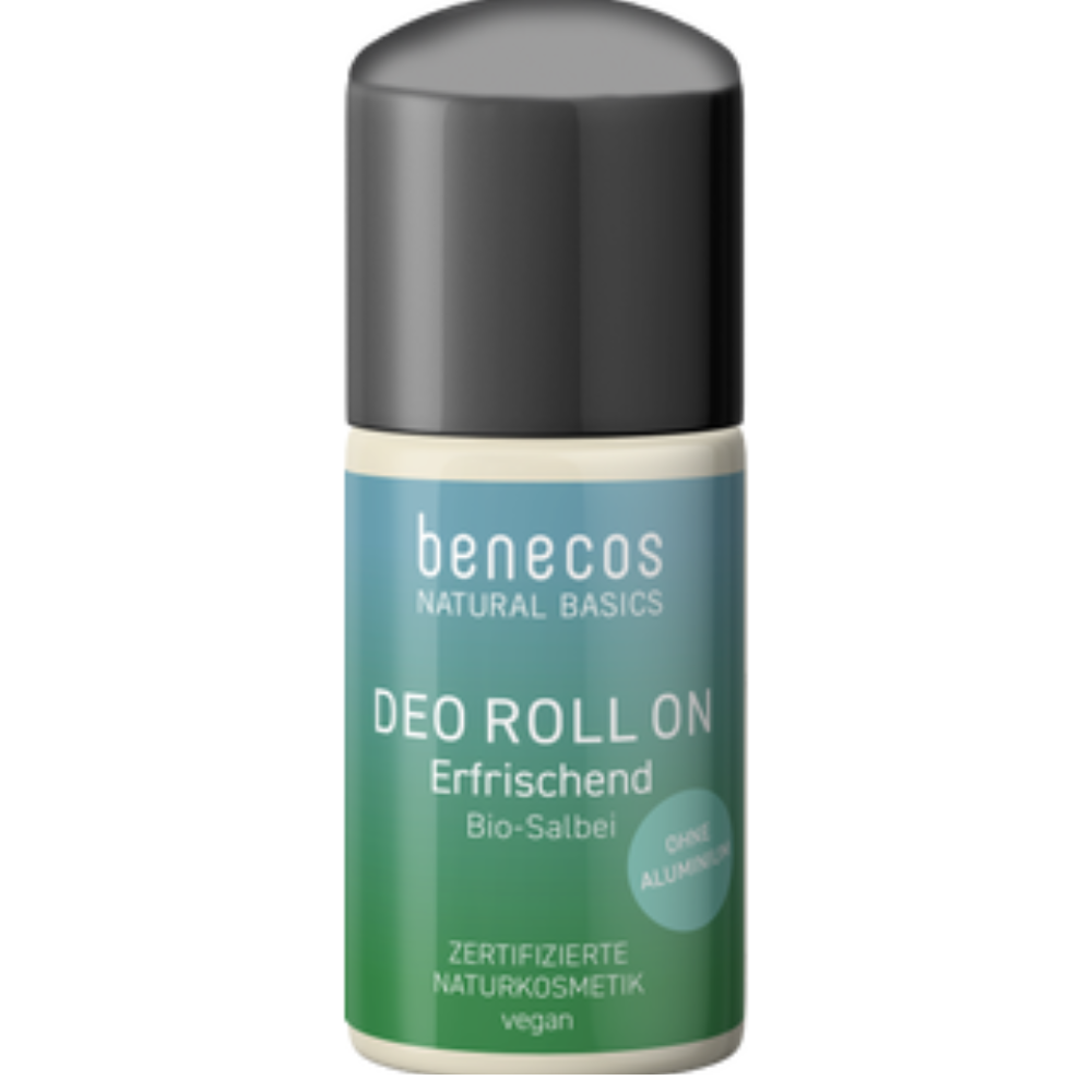 Benecos Natural Basics Uppfriskande Deodorant Roll-On 50 ml