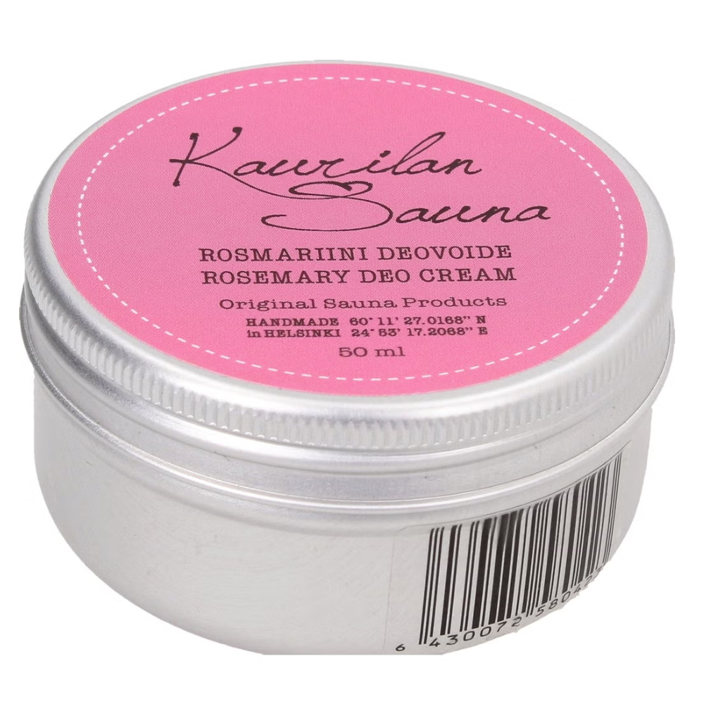 Kaurilan sauna Vegansk rosmarin deodorantcreme (50 ml)