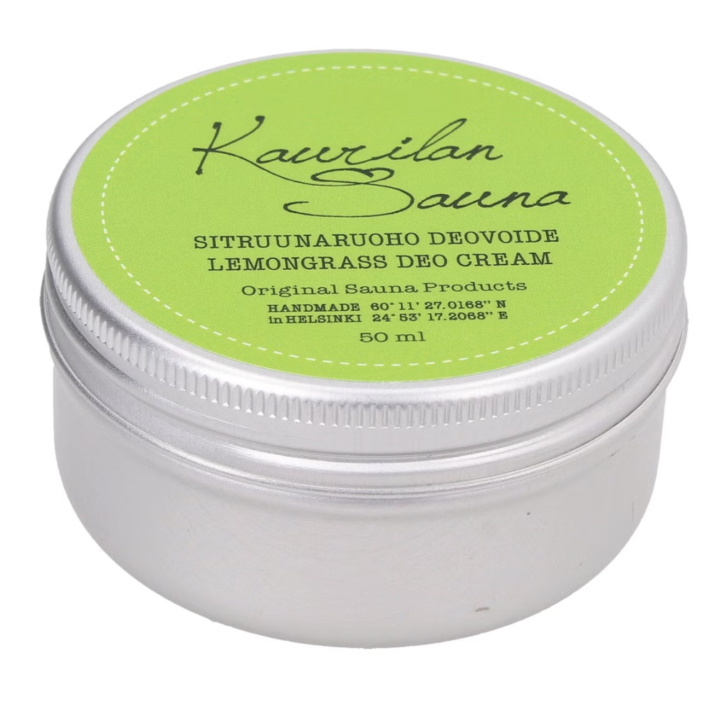 Kaurilan sauna Vegansk Citronella Deodorant Cream (50 ml)