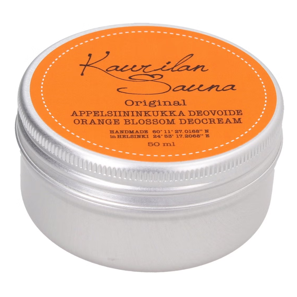 Kaurilan sauna Vegane Deodorant-Creme Orangenblüte (50 ml)