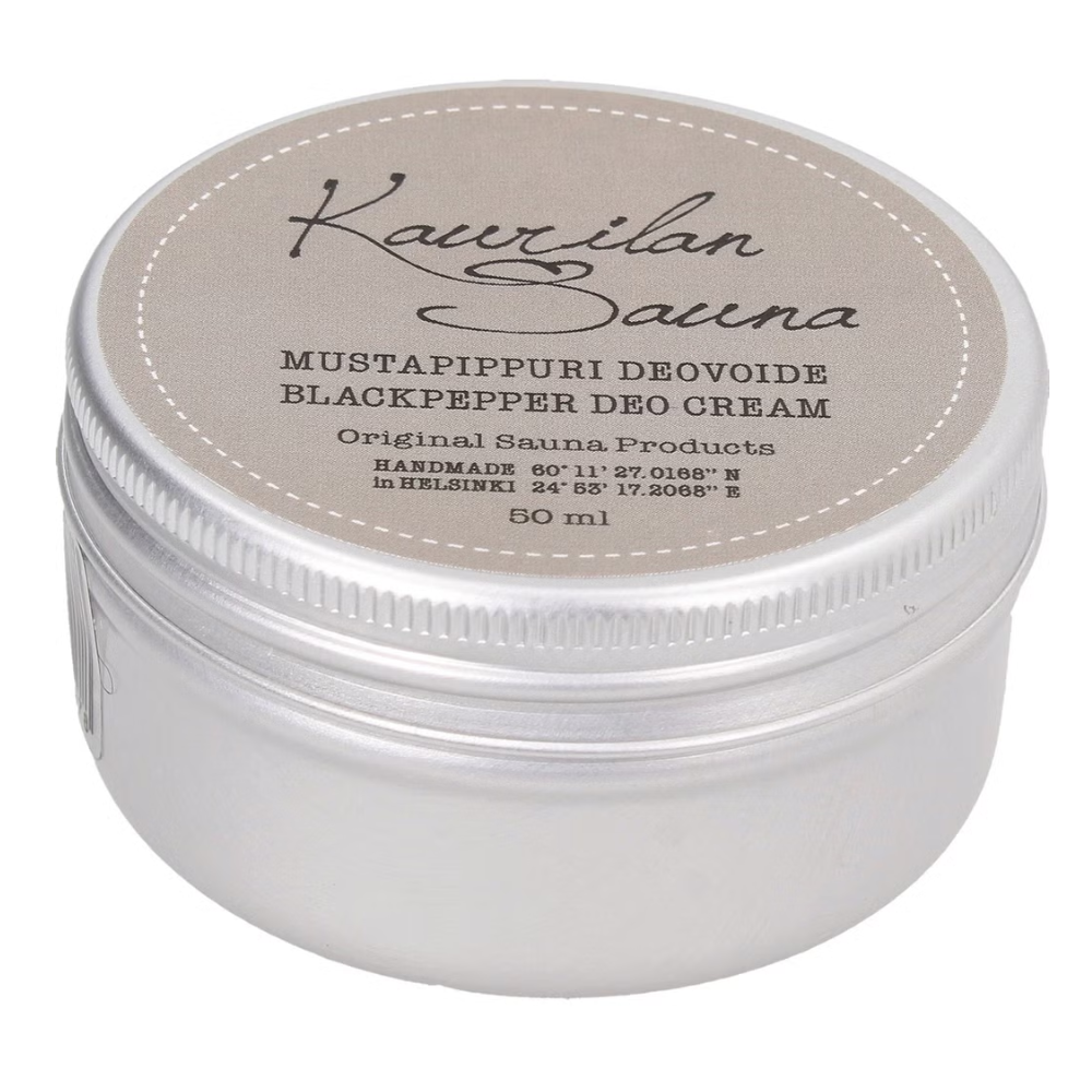 Kaurilan sauna Crema deodoranta vegana piper negru (50 ml)