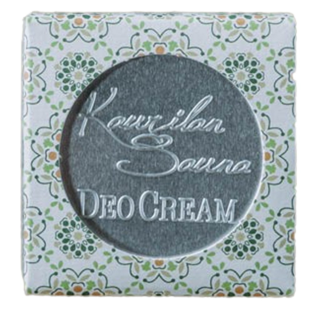 Kaurilan sauna Cremă de călătorie vegană Deodorant Lămâie și Arbore de ceai (35g)